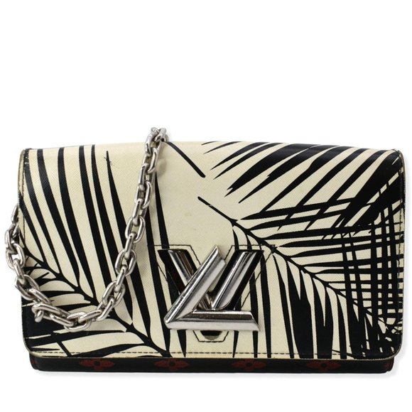 Louis Vuitton Handbags - LOUIS VUITTON  Monogram Palm Twist Chain Wallet White